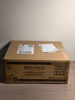 One Piece TCG OP-13 Carrying On His Will English Booster Box Case WAVE 1 - Image 1