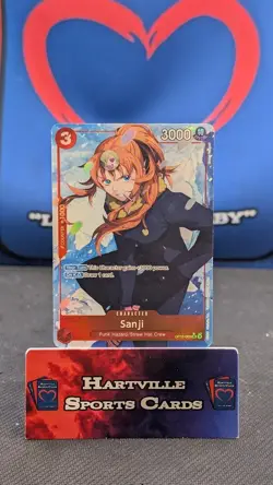 One Piece Sanji Parallel Alt Art OP10-005 SR Royal Blood Foil Near Mint - Image 1