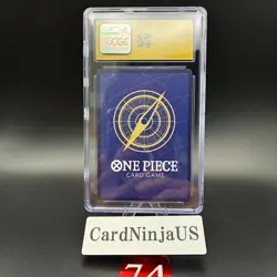 CGC PRISTINE 10 MONKEY D. LUFFY #P-075 SAIKYO JUMP PROMO 2024 ONE PIECE JPN 74 - Image 2