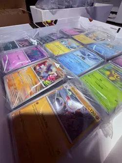 1000ct Bulk Pokemon TCG Cards Common/Uncommon NO ENERGY + FREE JUMBO Promo Card - Image 2