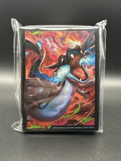 Mega Charizard X ex UPC Card Sleeves (65 Sleeves) SEALED - Image 1