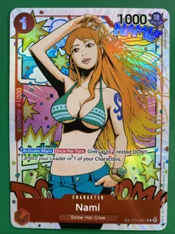 NAMI ST01-007 Treasure Rare - One Piece Card Game - Image 2