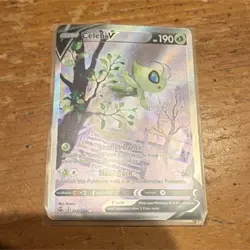 Pokemon Celebi V Fusion Strike Full Art Ultra Rare Holo Card 245/264 - Image 1