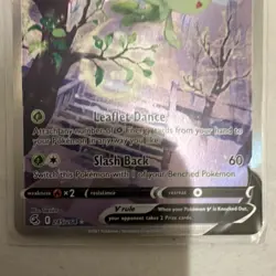 Pokemon Celebi V Fusion Strike Full Art Ultra Rare Holo Card 245/264 - Image 4