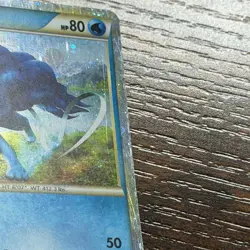 Suicune HGSS21 Holo Black Star Promo Pokemon Card - Image 2