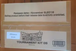 Dragon Ball Super DBS Card Game Tournament Kit 5 (05) from 2018 Sealed - Image 1