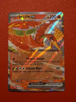 Pokemon Ho-Oh ex 007/034 Holo Pokemon Card Game Classic English New Promo - Image 1