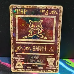 Pokemon TCG Ancient Mew Holo Promo Card WOTC MP - Image 1