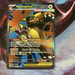 Pokemon Mega Kangaskhan EX Me01 Ultra Rare Holo 164/132 300 HP Card - Image 1