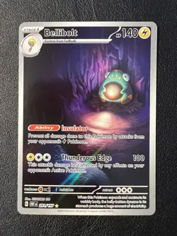 Bellibolt - 201/197 - Pokemon Obsidian Flames Illustration Rare Card NM - Image 1