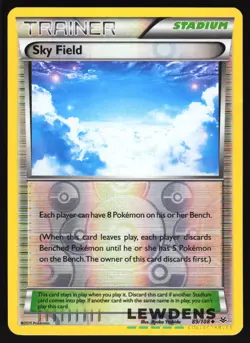 Sky Field - 89/108 - Uncommon Reverse Holo - Roaring Skies - Pokemon Card - Image 1