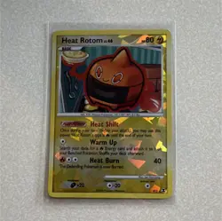 Pokemon TCG Heat Rotom RT3 Rising Rivals Reverse Holo Lightning Basic Card - Image 1