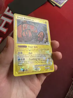 FROST ROTOM RT2 Rising Rivals SECRET RARE HOLO Pokemon TCG card LP - Image 2