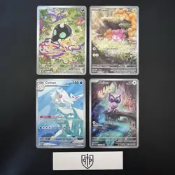Pokemon TCG - Illustration Art 4-Card Lot - Holo Ultra Rare - NM - Image 1