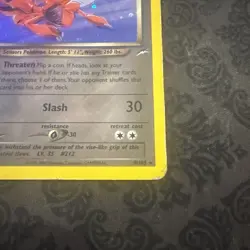 Dark Scizor - 9/105 - Pokemon Neo Destiny 1st Edition Holo Rare Card WOTC - Image 3