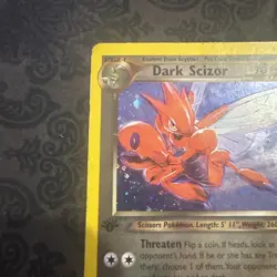Dark Scizor - 9/105 - Pokemon Neo Destiny 1st Edition Holo Rare Card WOTC - Image 5