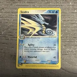 Pokemon Seadra 40/97 EX Dragon 70 HP Stage 1 Uncommon English 2003 Card - Image 1