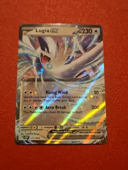 Pokemon Lugia ex 017/034 Holo Pokemon Card Game Classic English New Promo - Image 1