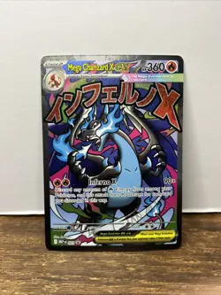 Pokemon Card Mega Charizard X EX 023 Mega UPC Promo NM - Image 1