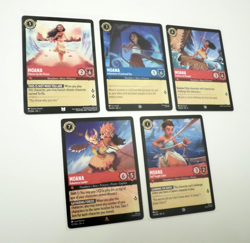 Disney Lorcana Theme Lot - Moana Theme Lot Of 5 Cards - Image 2