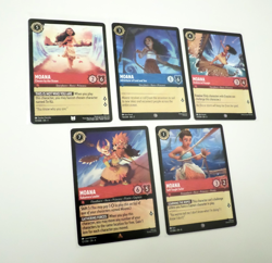 Disney Lorcana Theme Lot - Moana Theme Lot Of 5 Cards - Image 3