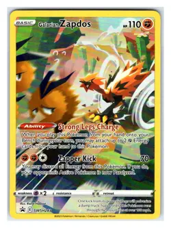Pokemon TCG - Galarian Zapdos - SWSH: Sword & Shield Promo Cards SWSH283 Promo H - Image 1