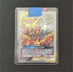 Pokemon Moltres & Zapdos & Articuno GX TAG TEAM Promo SM210 Holo Card - Image 1