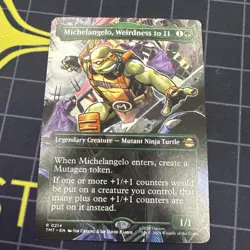 Michelangelo, Weirdness to 11 (Borderless) Teenage Mutant Ninja Turtles Regular - Image 1