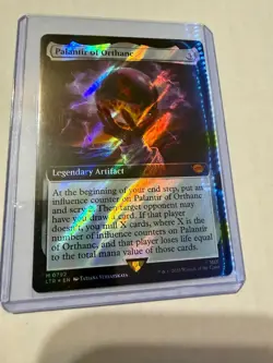 MTG Magic The Gathering LTR Lord of the Rings Surge Foil Palantir of Orthanc LP - Image 1