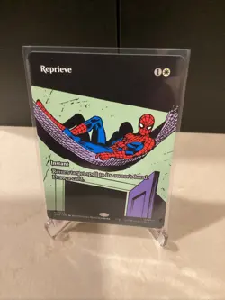 MTG Reprieve 0005 Regular (Borderless) Marvel's Spider-Man NM MAR - Image 1