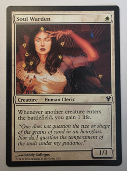 MTG Soul Warden 1/26 Modern Event Deck 2014 (2 Available) - Image 1