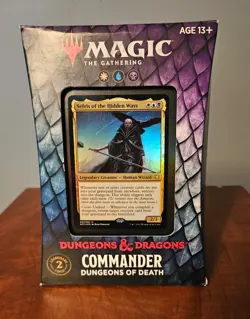 Dungeons & Dragons Dungeons Of Death Commander Deck Magic The Gathering NEW - Image 1