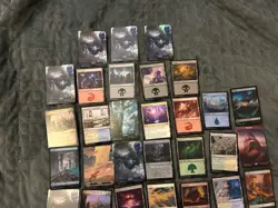 MTG Bulk Lot of Foil/Borderless Lands - Read Description - Image 3