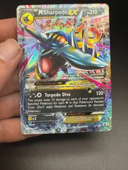 M Sharpedo EX XY200 XY Holo | Near Mint Condition Pokemon Card - Image 2