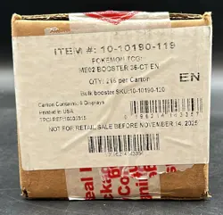 Pokemon TCG English ME02 Phantasmal Flames Booster Box Case Sealed - Image 1