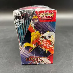 Pokemon Scarlet & Violet Destined Rivals Booster Box w/ Acrylic Case - Image 5