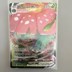 Pokemon Venusaur VMAX SWSH102 Sword & Shield Promo Holo HP330 TCG - Image 1