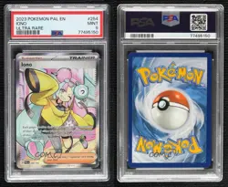 Iono Ultra Rare Pokemon Scarlet & Violet Paldea Evolved PAL PSA 9 MINT - Image 3