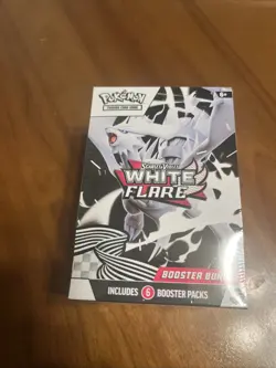 Pokemon Scarlet And Violet White Flare Booster Box - Image 1