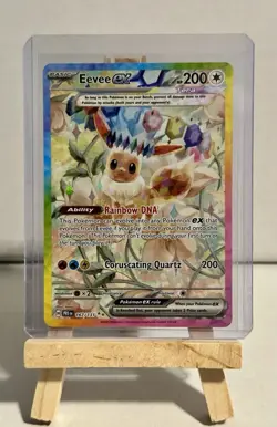 Pokemon Prismatic Evolutions-Eevee ex 167/131 Special Illustration Rare.New/Mint - Image 1