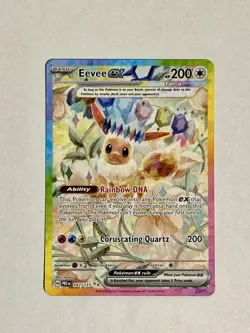 Pokemon Prismatic Evolutions-Eevee ex 167/131 Special Illustration Rare.New/Mint - Image 5