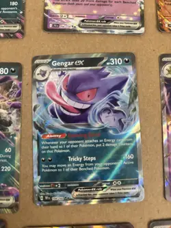 Pokemon TCG EX Lot Gengar EX & Others Scarlet And Violet And XY Evolutions NM/LP - Image 3