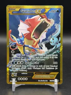 Gyarados EX Secret Rare 123/122 XY Breakpoint Pokemon English Gold MP - Image 1