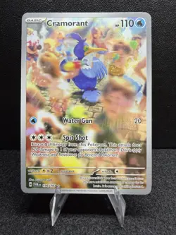 Pokemon Cramorant 176/167 Sv06: Twilight Masquerade Holo Illustration Rare 110 … - Image 1