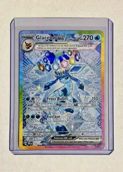 Pokemon Prismatic Evolutions-Glaceon ex 150/131 Special Illustration Rare.Mint - Image 3