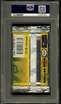 Pokemon 1999 Vintage WOTC Base Set Venusaur Sealed Booster Pack PSA 9 - Image 2