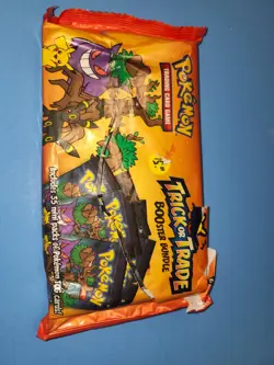 2024 Pokemon Trick or Trade Booster Bundle Box 34 packs 1 pack missing - Image 2
