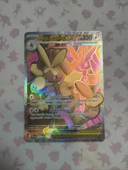 Pokemon TCG Mega Lopunny ex - Ultra Rare ME02: Phantasmal Flames 115/094 NM - Image 1