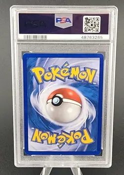 PSA 9 Mint 2005 Pokemon EX Delta Species #52 Rapidash Reverse Holo Foil - Image 2