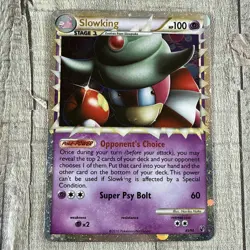 Slowking Prime 85/90 HG&SS Undaunted Pokemon Holo Ultra Rare Heavily Played (HP) - Image 2